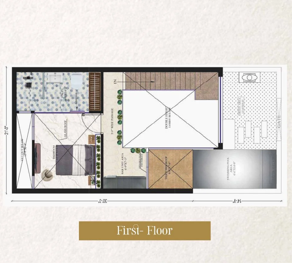 Floor Plan of Signature Global Tonino Lamborghini